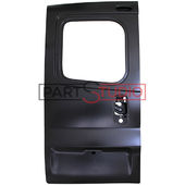 PORTE ARMOIRE ARRIERE GAUCHE , MODELE VITREE , A PEINDRE , MODELE SANS ESSUIE GLACE pour RENAULT TRAFIC (2) DE 04/2001 A 07/2006