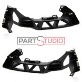 KIT SUPPORTS LATERAUX DE PARE-CHOCS ARRIERE , MODELE 3/5 PORTES pour PEUGEOT 207 DE 03/2006 A 07/2013