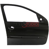 PORTE AVANT DROITE (POUR MODELE 5 PORTES ET BREAK) , RENFORCEE , A PEINDRE pour PEUGEOT 206 DE 09/1998 A 02/2009