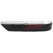 BANDEAU DE PARE-CHOCS ARRIERE GAUCHE , A PEINDRE ET CHROME , MODELE A PARTIR DE 07/2007 pour PEUGEOT 807 DE 06/2002 A 09/2014