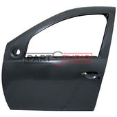 PORTE AVANT GAUCHE , AVEC TOUS POUR BANDEAU , A PEINDRE pour DACIA SANDERO DE 06/2008 A 10/2012