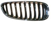 GRILLE GAUCHE DE CALANDRE NOIRE/CHROMEE