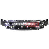 GRILLE DE PARE-CHOCS AVANT , AVEC ANTIBROUILLARD pour PEUGEOT 5008 DE 11/2013 A 05/2017