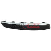 BANDEAU DROIT DE PARE CHOCS AVANT , NOIR ET CHROME , MODELE JUSQUE 06/2008 pour PEUGEOT 407 DE 04/2004 A 05/2011