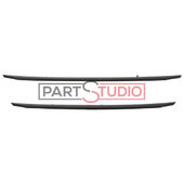 BARETTES DE CALANDRE , NOIRES pour PEUGEOT 2008 DE 04/2013 A 05/2016