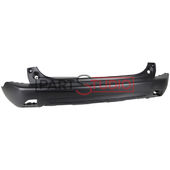 PARE-CHOCS ARRIERE , NOIR , INFERIEUR , SANS EMPLACEMENTS RADARS , SANS PROTECTION GRISE pour PEUGEOT 2008 DE 04/2013 A 05/2016