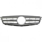 GRILLE DE CALANDRE , GRISE BRILLANTE , MODELE AVAN