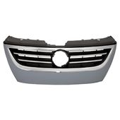 GRILLE DE CALANDRE , NOIRE ET CHROMEE , SANS OPTIO