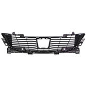 GRILLE DE PARE-CHOCS AVANT INFÉRIEURE, NOIR, AVEC EMPLACEMENTS RADARS pour PEUGEOT 2008 A PARTIR DE 10/2019