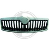 GRILLE DE CALANDRE , NOIRE , AVEC ENJOLIVEUR CHROM