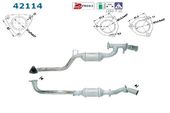 CATALYSEUR POUR MODELE 2.8 QUATTRO V6/174 CV AVEC 