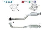 CATALYSEUR POUR MODELE 2.8 V6/174 CV AVEC ASSEMBLA