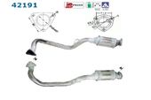 CATALYSEUR POUR MODELE 2.6 V6/150 CV  AVEC ASSEMBL