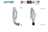 CATALYSEUR POUR MODELE 1.4 TD HDI/69 CV AVEC ORDIN