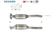CATALYSEUR POUR MODELE 1.7 TD/63 CV A PARTIR DE 19