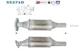 CATALYSEUR POUR MODELE 1.7 TD/70 CV A PARTIR DE FEVRIER 1998 pour FIAT PALIO (1) DE 07/1996 A 02/2001