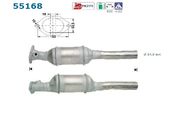 CATALYSEUR POUR MODELE 1.4 GT TURBO/133 CV A PARTI