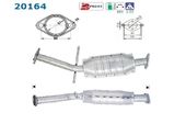 CATALYSEUR POUR MODELE 1.3 i/60 CV DE MAI 1992 A J