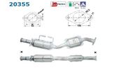 CATALYSEUR POUR MODELE 2.0 i/118 CV DE AOUT 1990 A