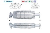 CATALYSEUR POUR MODELE 1.5 i 16 V Coupé/101 CV DE 