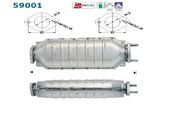 CATALYSEUR POUR MODELE 2.0 i 16 V/139 CV A PARTIR 