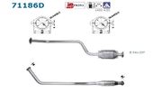 CATALYSEUR POUR MODELE 190/2.5 D/90 CV W201 DE AOU