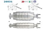 CATALYSEUR POUR MODELE 2.0 i 16 V 2WD/133 CV DE JU