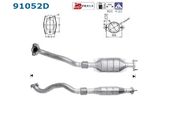 CATALYSEUR POUR MODELE 1.9 TD/75 CV A PARTIR DE 19