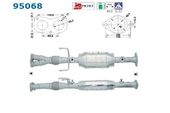 CATALYSEUR POUR MODELE 2.4 i 16 V/132 CV DE SEPTEM