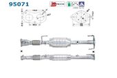 CATALYSEUR POUR MODELE 2.4 i 16 V/135 CV DE JANVIE