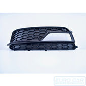 GRILLE DE PARE-CHOCS AVANT DROIT , INFERIEURE , MODELE S-LINE pour AUDI A5 DE 12/2011 A 05/2016