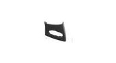 EMBASE DE RETROVISEUR GAUCHE pour PEUGEOT 207 DE 03/2006 A 07/2013