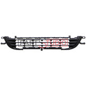 GRILLE INFERIEURE DE PARE-CHOCS AVANT NOIRE pour PEUGEOT 207 + A PARTIR DE 11/2012