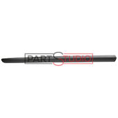 MOULURE DE PORTE AVANT GAUCHE NOIR ,  MODELE 5 PORTES pour PEUGEOT 207 + A PARTIR DE 11/2012