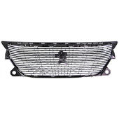 GRILLE DE CALANDRE, NOIRE pour PEUGEOT 2008 A PARTIR DE 10/2019