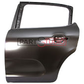 PORTE ARRIERE GAUCHE , A PEINDRE , SANS PROTECTION LATERALE pour CITROEN C3 DE 10/2016 A 10/2019