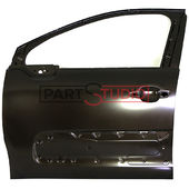 PORTE AVANT GAUCHE , A PEINDRE , AVEC PROTECTION LATERALE pour CITROEN C3 DE 10/2016 A 10/2019