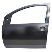 PORTE AVANT GAUCHE A PEINDRE pour PEUGEOT 107 (2) DE 03/2012 A 04/2014