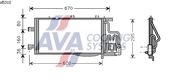 RADIATEUR  DE CLIMATISATION , TYPE (1.7 DTi) , MOD