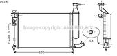 RADIATEUR D'EAU / POUR MOTEUR ESSENCE / SANS CLIMA