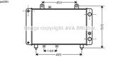 RADIATEUR D'EAU / POUR MOTEUR ESSENCE / TYPE 1.8 ,