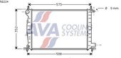 RADIATEUR D'EAU , MOTEUR DIESEL , SANS CLIMATISATI