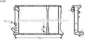 RADIATEUR D'EAU / POUR MOTEUR TURBO DIESEL / SANS 