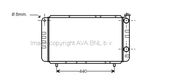 RADIATEUR D'EAU / POUR MOTEUR DIESEL / TYPE 2.1 D