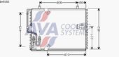 RADIATEUR DE CLIMATISATION  , POUR MOTEUR ESSENCE 