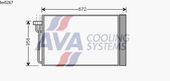 RADIATEUR DE CLIMATISATION  , POUR MOTEUR ESSENCE