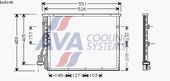 RADIATEUR DE CLIMATISATION  , POUR TYPES 1.8 / 1.9