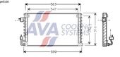 RADIATEUR DE CLIMATISATION  / POUR MOTEUR ESSENCE 