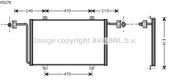 RADIATEUR DE CLIMATISATION  / POUR MOTEUR DIESEL 2