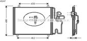 RADIATEUR DE CLIMATISATION  / POUR MOTEUR DIESEL /